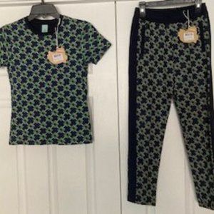 NWT Lot 2 pc Set Outfit Size 10 Boys/Girls SCOTCH & SODA SHRUNK Top Shirt/Pants